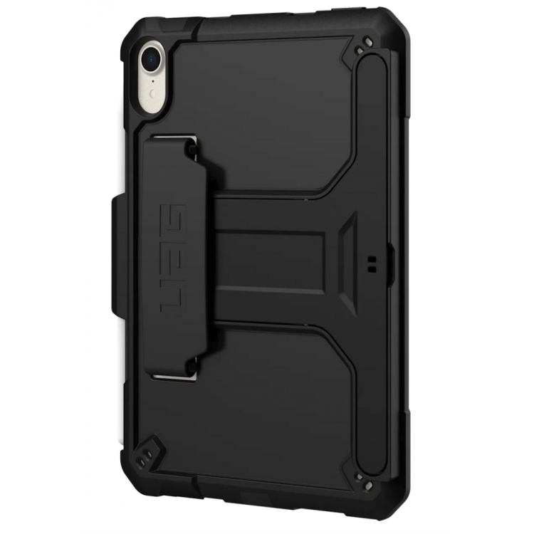 Θήκη UAG SCOUT με βάση και Χειρολαβή για Apple iPad mini 6 2021, mini 7 2024 - MAYΡΟ - ‎POLYBAG - 124014B14040