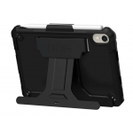 Θήκη UAG SCOUT με βάση και Χειρολαβή για Apple iPad mini 6 2021, mini 7 2024 - MAYΡΟ - ‎POLYBAG - 124014B14040