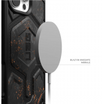 Θήκη UAG MONARCH Pro MagSafe Forged Carbon με Copper, Limited Edition , για Samsung Galaxy S25 Ultra 5G 2025 - ΜΑΥΡΟ ΠΟΡΤΟΚΑΛΙ - 214461114FCU 