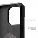 Θήκη UAG MONARCH Pro MagSafe Forged Carbon με Copper, Limited Edition , για Apple iPhone 16 Pro MAX 6.7 2024 - ΜΑΥΡΟ ΠΟΡΤΟΚΑΛΙ - 114457114FCU 