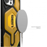 Θήκη UAG MONARCH Pro MagSafe Ultem, Limited Edition , για Apple iPhone 16 Pro MAX 6.7 2024 - Ultem ΜΑΥΡΟ ΚΙΤΡΙΝΟ - 114457118787 