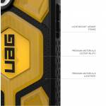Θήκη UAG MONARCH Pro MagSafe Ultem, Limited Edition , για Apple iPhone 16 Pro MAX 6.7 2024 - Ultem ΜΑΥΡΟ ΚΙΤΡΙΝΟ - 114457118787 