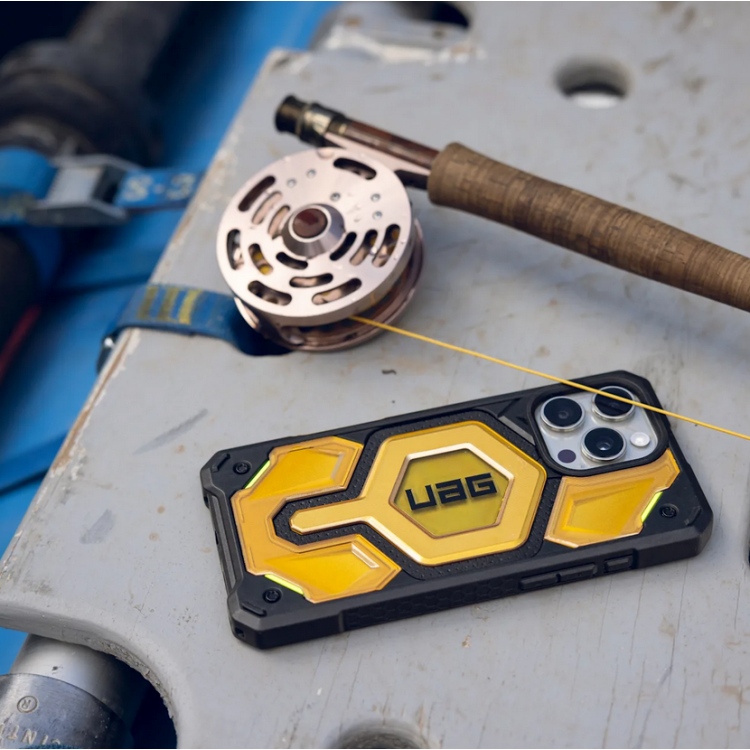 Θήκη UAG MONARCH Pro MagSafe Ultem, Limited Edition , για Apple iPhone 16 Pro MAX 6.7 2024 - Ultem ΜΑΥΡΟ ΚΙΤΡΙΝΟ - 114457118787 