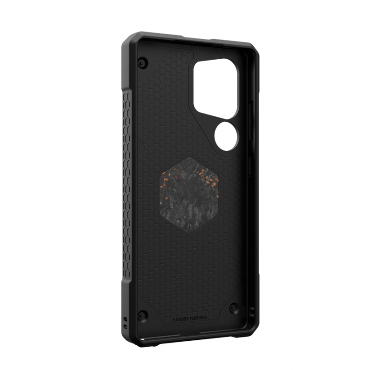 Θήκη UAG MONARCH Pro MagSafe Forged Carbon με Copper, Limited Edition , για Samsung Galaxy S25 Ultra 5G 2025 - ΜΑΥΡΟ ΠΟΡΤΟΚΑΛΙ - 214461114FCU 