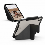 Θήκη UAG folio Essential Armor Pencil Pen Holder για Apple iPad Mini 8.3 (2024/21 - 6ης/7ης Γενιάς) - ΔΙΑΦΑΝΟ ΜΑΥΡΟ - 124485114040