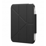 Θήκη UAG folio Essential Armor Pencil Pen Holder για Apple iPad Mini 8.3 (2024/21 - 6ης/7ης Γενιάς) - ΔΙΑΦΑΝΟ ΜΑΥΡΟ - 124485114040