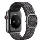 UNIQ Aspen Braided DE Strap Λουράκι για Apple Watch series 4/5/6/7/SE/8/9/10/11 - 38/40/41/42mm - Γκρι/ Γρανίτη - UNIQ409GRAGRY