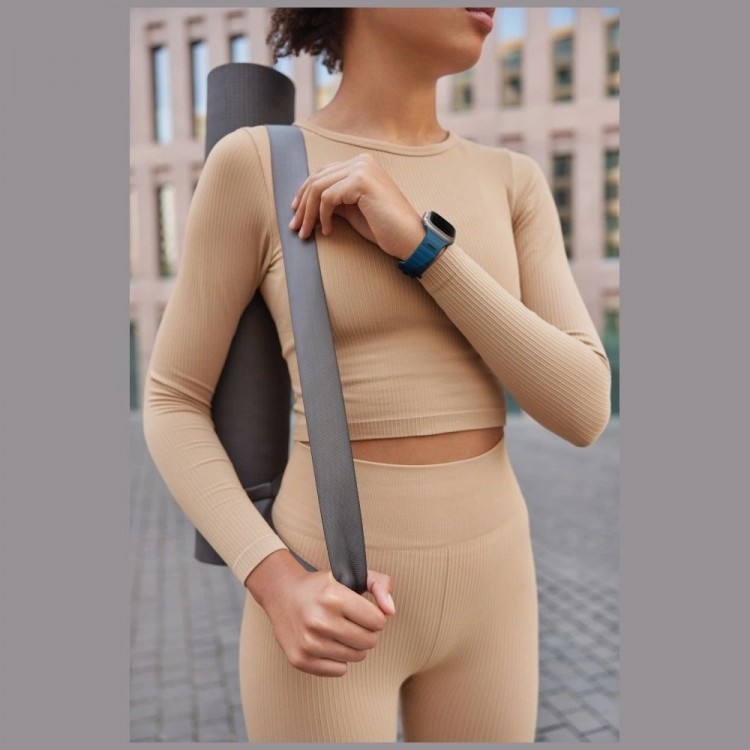 UNIQ Stride De Rubber BAND Λουράκι για Apple Watch series 4/5/6/7/SE/8/910/Ultra 1/2/3 - 42/44/45/46/49mm - Storm / NAVY ΜΠΛΕ - UNIQ1542