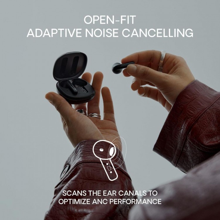 Urbanista Ακουστικά Santa Monica NC BT TWS,  True wireless noise cancelling earbuds - ΜΑΥΡΟ - UR-1037702