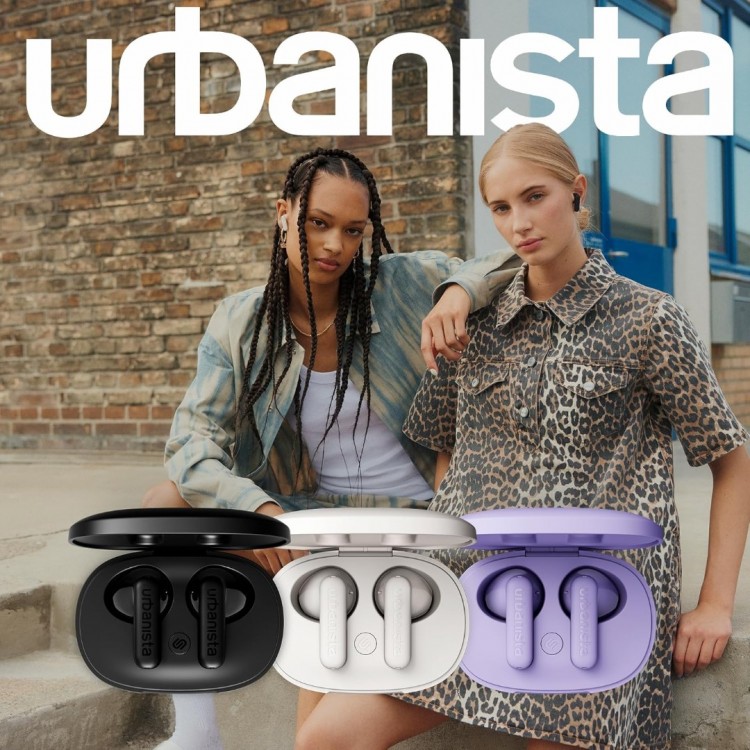 Urbanista Ακουστικά Copenhagen 2 BT TWS, ENC Noise Cancelling Mic - ΜΑΥΡΟ - UR-1038102