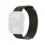 Vonmählen Metal Milanese Loop 2 BAND Λουράκι για Apple Watch SERIES - One Size (44/45/46/49mm) - ΓΚΡΙ ΓΡΑΝΙΤΗΣ - AWS00176