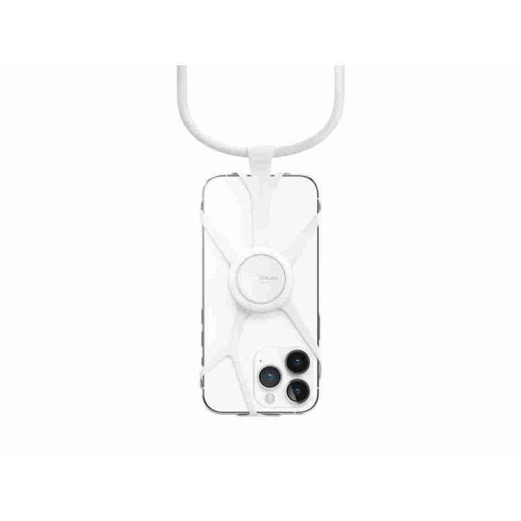 Vonmählen Infinity Plus universal κορδόνι λαιμού με δακτυλίδι για smartphones - ΛΕΥΚΟ - VO-INF-PL-WH