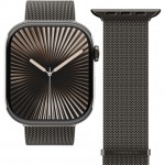 Vonmählen Metal Milanese Loop 2 BAND Λουράκι για Apple Watch SERIES - One Size (44/45/46/49mm) - ΓΚΡΙ ΓΡΑΝΙΤΗΣ - AWS00176