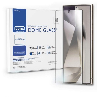 WHITESTONE DOME Γυαλί προστασίας ΑΝΤΙΚΑΤΑΣΤΑΣΗΣ REPLACEMENT DG Fullcover 3D 9H 0.33MM FULL CURVED για Samsung Galaxy S24 ULTRA 5G 2024 - ΔΙΑΦΑΝΟ