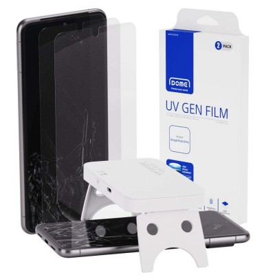 WHITESTONE DOME UV GEN Μεμβράνη Προστασίας για GOOGLE PIXEL 8 PRO - ΔΙΑΦΑΝΟ - 2-τεμ.