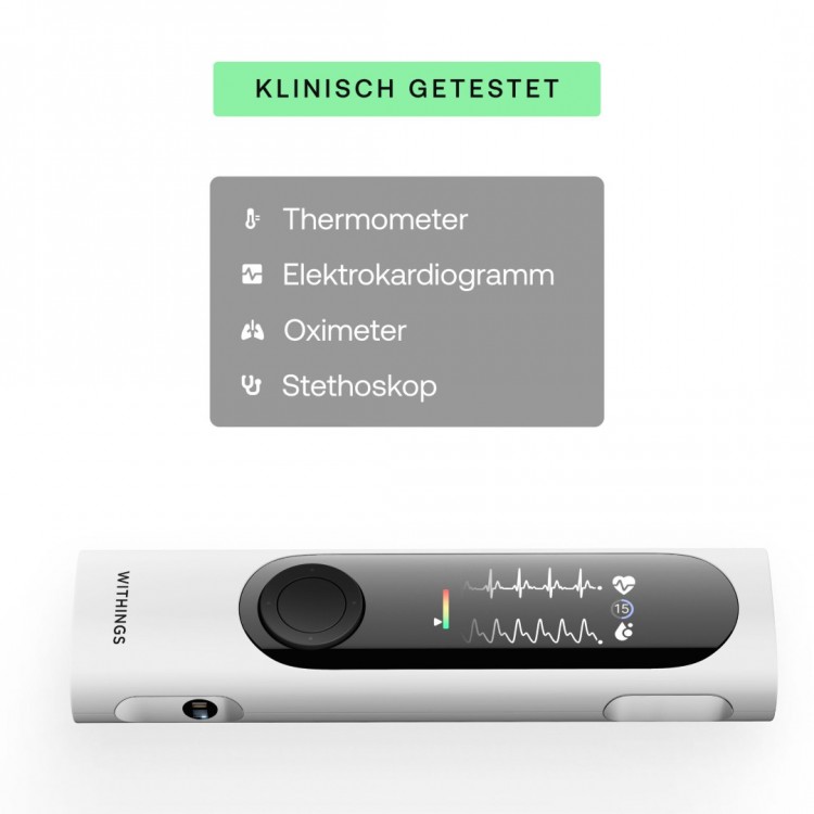 WITHINGS Beam'O Health multiscan Ιατρικό Όργανο Μέτρησης 4-σε-1 - ΛΕΥΚΟ - WI-SCT02-02