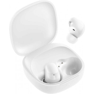 Xiaomi Ασύρματα ακουστικά Earbuds Redmi Buds 6 Play - Bluetooth 5.4, Noise Cancellation, Ergonomic Design - ΛΕΥΚΟ