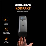 XTORM Nova Pro Ultra FastCharge USB-C Powerbank Αλουμινίου 27K, 140W, 27.600mA με Smart Οθόνη για Notebook,Smartphones,Tablets - XT-XNP276 - ΓΚΡΙ ΜΑΥΡΟ