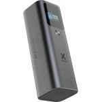 XTORM Nova Pro Ultra FastCharge USB-C Powerbank Αλουμινίου 27K, 140W, 27.600mA με Smart Οθόνη για Notebook,Smartphones,Tablets - XT-XNP276 - ΓΚΡΙ ΜΑΥΡΟ