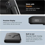 Xtorm MagCharge Pro universal Μαγνιτικό Power Bank 10.000mAh με USB-C, LED και βάση - ΜΑΥΡΟ - XT-FS5W101