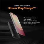 Xtorm MagCharge Pro universal Μαγνιτικό Power Bank 5.000mAh με USB-C, LED - ΜΑΥΡΟ - XT-FS5W051