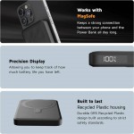 Xtorm MagCharge Pro universal Μαγνιτικό Power Bank 5.000mAh με USB-C, LED - ΜΑΥΡΟ - XT-FS5W051