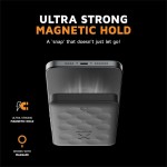 Xtorm MagCharge Pro universal Μαγνιτικό Power Bank 5.000mAh με USB-C, LED - ΜΑΥΡΟ - XT-FS5W051