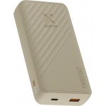 XTORM Powerbank Go 2 15W FastCharge, 1 x USB-A - 1 x USB-C,  20.000mAh - XT-XG2202 - Clay ΜΠΕΖ