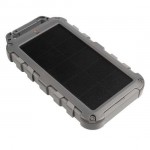 Xtorm 20W εξωτερική Μπαταρία Hybrid Solar Power Bank 10.000mAh, 2x USB, LED flashlight - XT-FS405 - ΓΚΡΙ