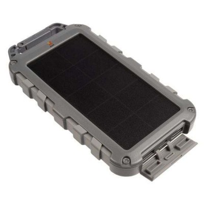 Xtorm 20W εξωτερική Μπαταρία Hybrid Solar Power Bank 10.000mAh, 2x USB, LED flashlight - XT-FS405 - ΓΚΡΙ