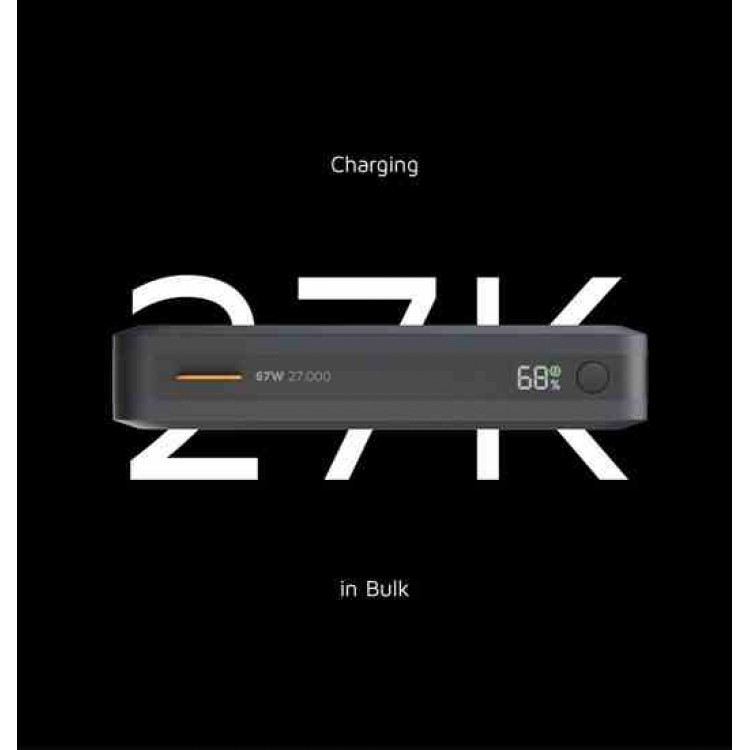 XTORM Fuel Series 5 Powerbank 45K, 67W με 2 X Θύρες PD USB-C, 1 X Θύρα 18W USB-A - 45.000mAh - XT-FS5451 - Midnight ΜΑΥΡΟ