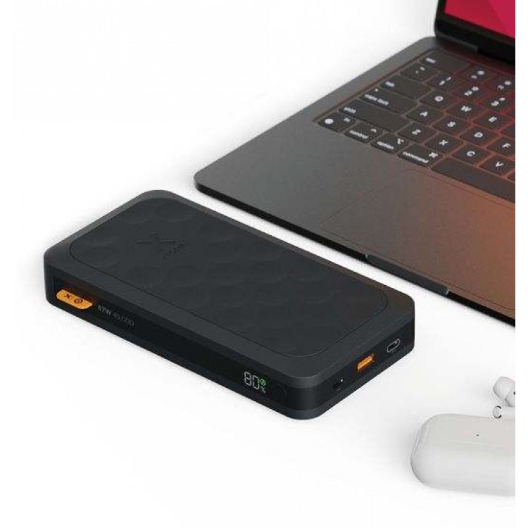 XTORM Fuel Series 5 Powerbank 45K, 67W με 2 X Θύρες PD USB-C, 1 X Θύρα 18W USB-A - 45.000mAh - XT-FS5451 - Midnight ΜΑΥΡΟ