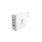 Xtorm 140W Φορτιστής οικιακός τοίχου 2XUSB-C PD, 1XUSB-A EPR GaN για MacBook και Φορητούς Υπολογιστ΄ες - ΛΕΥΚΟ - XT-XAT140