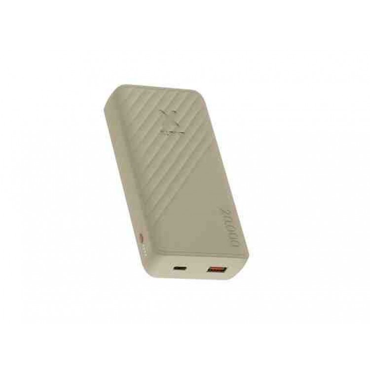 XTORM Powerbank Go 2 15W FastCharge, 1 x USB-A - 1 x USB-C,  20.000mAh - XT-XG2202 - Clay ΜΠΕΖ