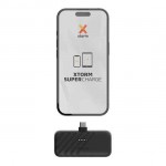 XTORM Go2 20W PowerShot PowerBank με USB-C PD αναδιπλούμενο βύσμα, 5000mAh - ΜΑΥΡΟ - XT-XG2PS051