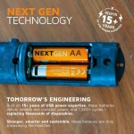 Xtorm NextGen Επαναφορτιζόμενες AA Μπαταρίες με USB-C θύρα - 4 ΤΕΜ. - XT-XNG2AB4