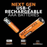 Xtorm NextGen Επαναφορτιζόμενες AAA Μπαταρίες με USB-C θύρα - 4 ΤΕΜ. - XT-XNG3AB4