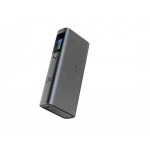 XTORM Nova Pro Ultra FastCharge USB-C Powerbank Αλουμινίου 20K, 130W, 20.000mA με Smart Οθόνη για Notebook,Smartphones,Tablets - XT-XNP200 - ΓΚΡΙ ΜΑΥΡΟ