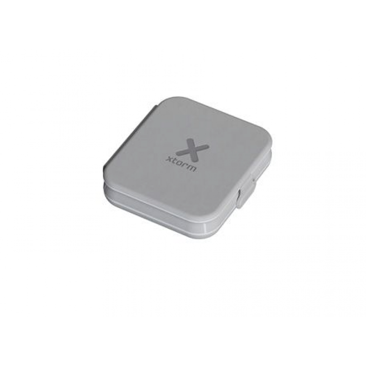 Xtorm 2-in-1 15W Foldable Travel Σταθμός Ασύρματης Φόρτισης για Apple iPhone, Apple Watch Series - ΛΕΥΚΟ - XT-XWF21 