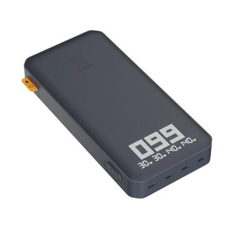 XTORM Titan Ultra LED USB-C-PD XB4 Series Powerbank 27K, 200W, 27.000mA για Notebook,Smartphones.Tablets - XT-XB403 - Midnight ΜΑΥΡΟ