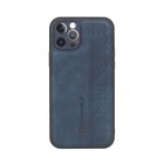 Bodycell Pattern Leather Backcover iPhone 12 Pro Max Blue
