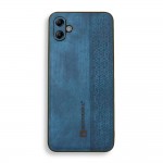 Bodycell Pattern Leather Backcover Samsung A04E  Blue