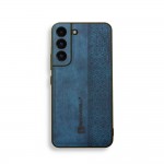 Bodycell Pattern Leather Backcover Samsung S22  Blue