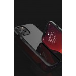 Bodycell Back Cover Glass + Aluminium Bumper For iPhone 12 Mini Black
