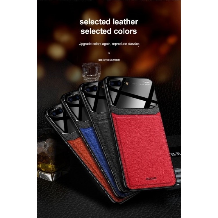 Bodycell Back Cover Plexiglass For iPhone 7/8 Plus Red