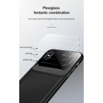 Bodycell Back Cover Plexiglass For iPhone XS MAX Brown