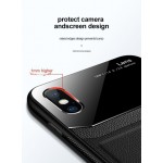 Bodycell Back Cover Plexiglass For iPhone XS MAX Brown