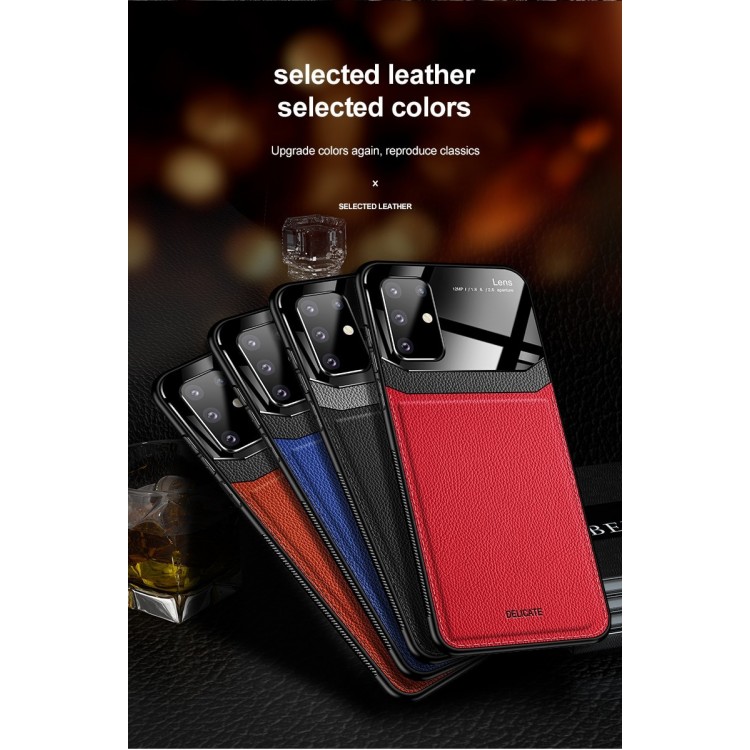Bodycell Back Cover Plexiglass For Samsung S20 Red