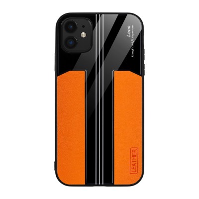 Bodycell Back Cover Acrylic For iPhone 11  Orange