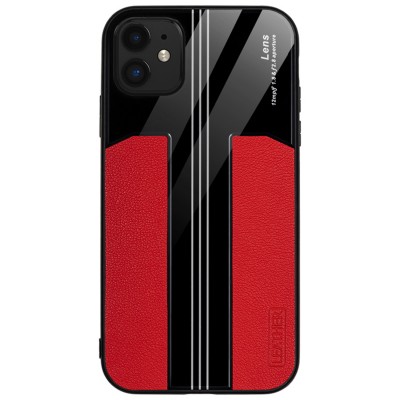 Bodycell Back Cover Acrylic For iPhone 11 Pro  Red